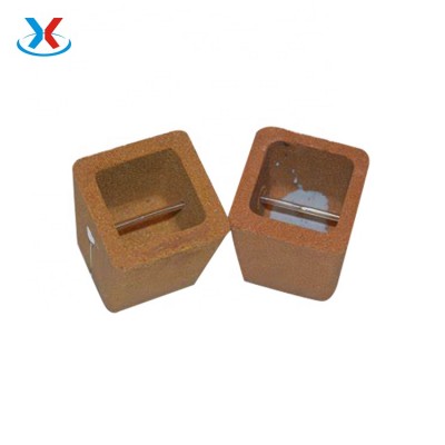 China Supplier Disposable Analysis Sampling Rapid Thermal Cups for Molten Metal Thermal Analysis